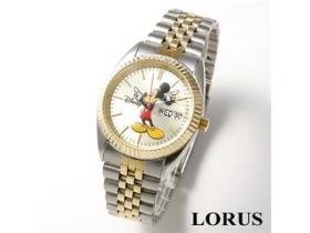 ミッキーマウス腕時計 ユニセックス LORUS(ローラス)ブレスウォッチ